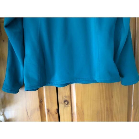 The North Face Flight Series Womens 1/4 Zip Up Sweatshirt Green SZL - Picture 4 of 12